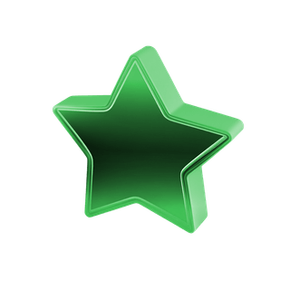 Stars indicator showing user rating for a trusted crypto platform